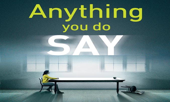 ANYTHING YOU DO SAY by Gillian McAllister Book Artwork