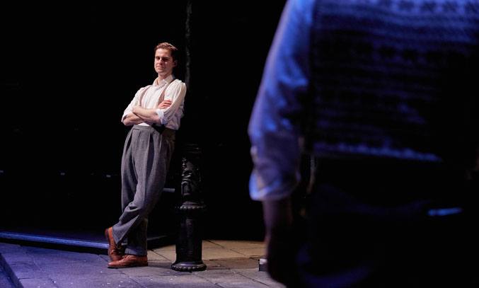 Harry Long as Alfie in THE BIG CORNER