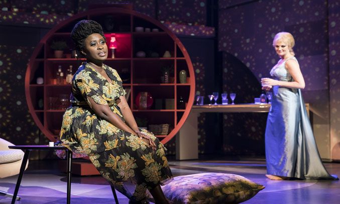 Joanna Francis as Louis and Katherine Kingsley as Dusty in DUSTY.