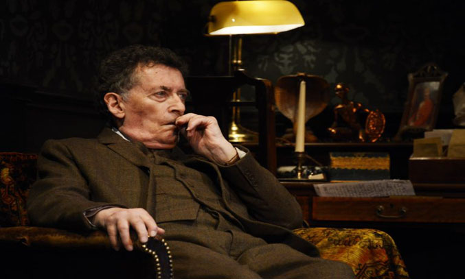 Robert Powell in Sherlock Holmes The Final Curtain. 