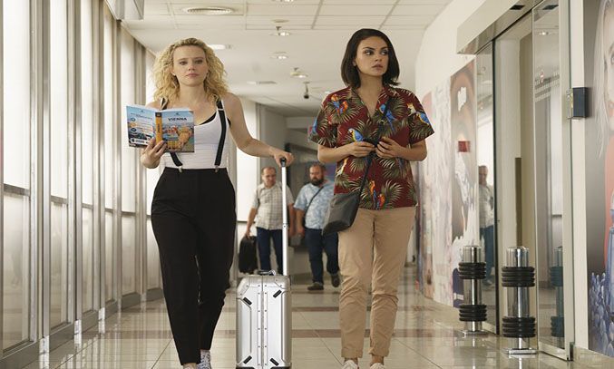 Mila Kunis and Kate McKinnon in The Spy Who Dumped Me (2018) © Lionsgate Entertainment