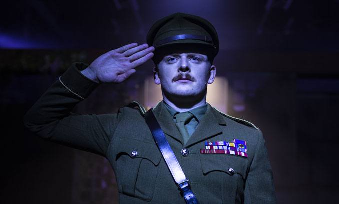 Chris Jenkins as Christopher in THE RETURN OF THE SOLDIER. Photo: Phil Tragen