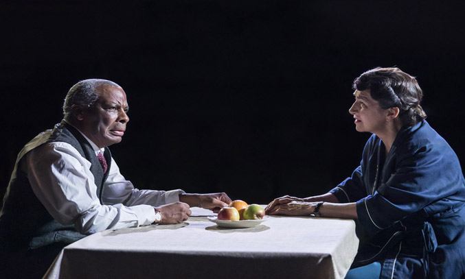 Don Warrington (Willy) and Maureen Beattie (Linda) in DEATH OF A SALESMAN.