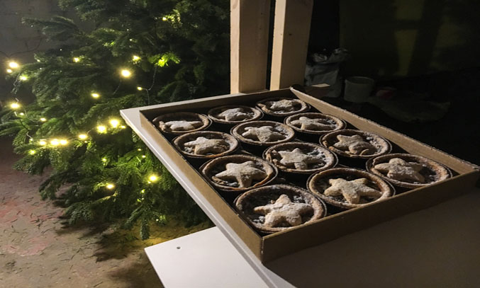 Mince Pies as the Magical Movie Christmas Experience