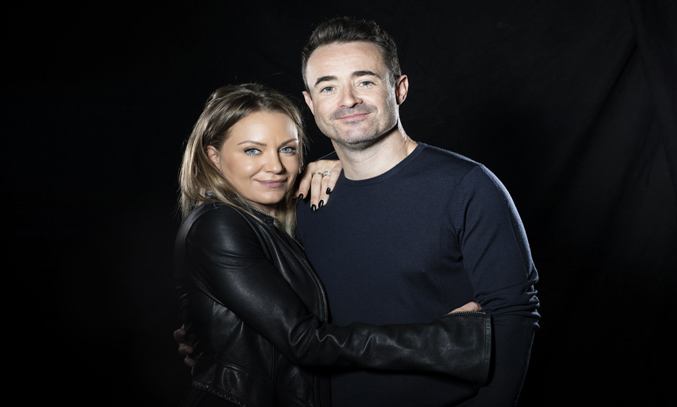 Rita Simons and Joe McFadden in THE HOUSE ON COLD HILL