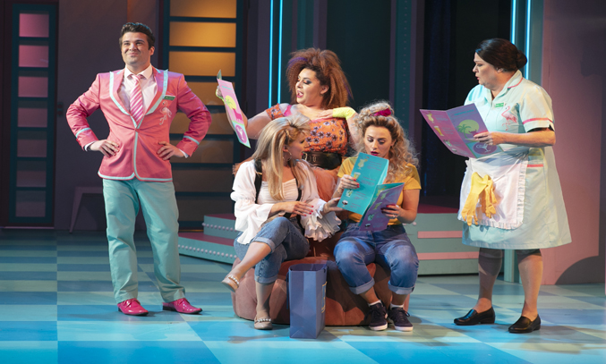 The cast of CLUB TROPICANA THE MUSICAL