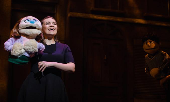 Cecily Redman as Kate Monster in AVENUE Q UK Tour